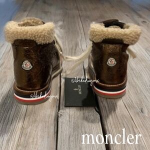 NWT Momcler Winter Snow Boots Waterproof Lace Up Ski Hunting Fall Leather Ankle